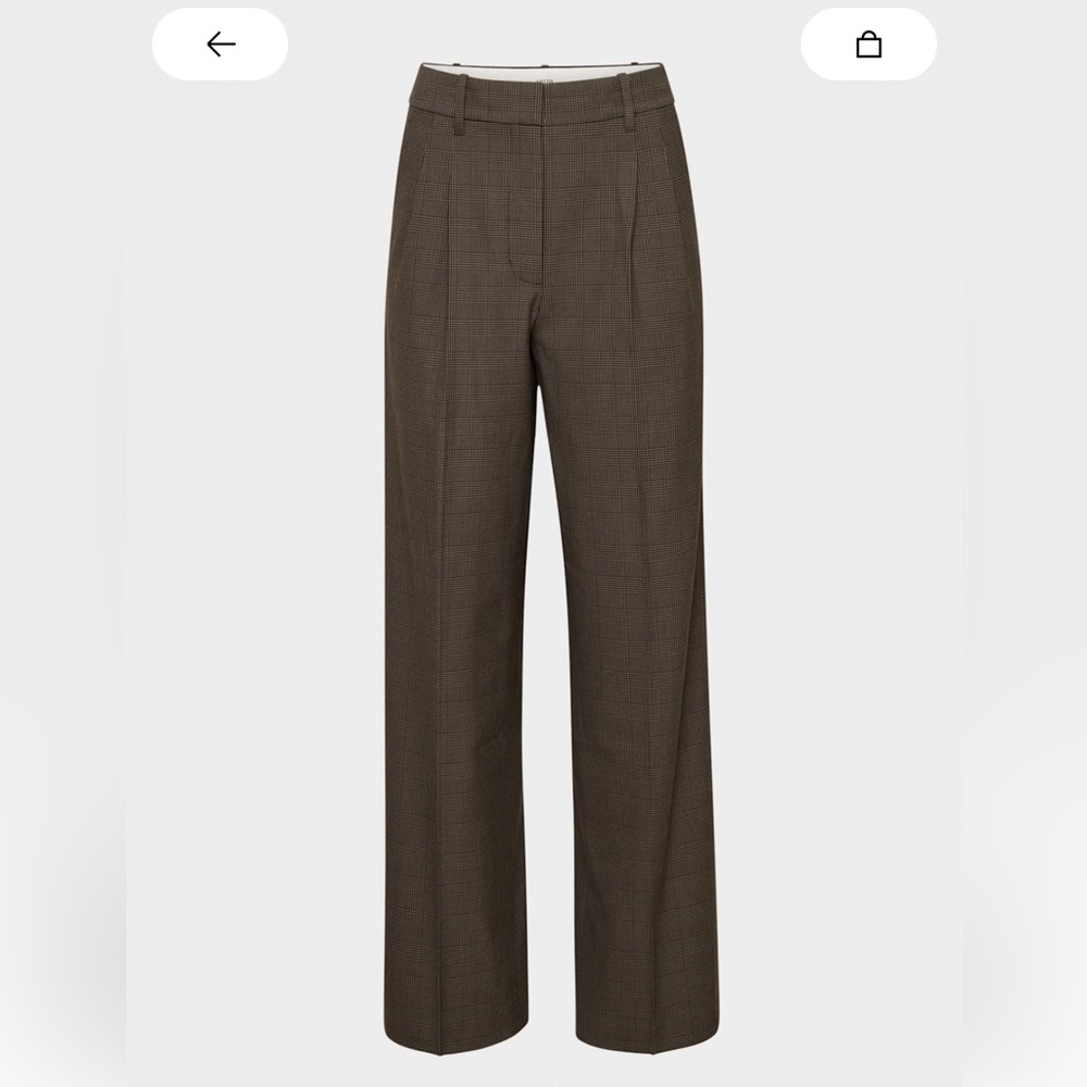 WILFRED ARITZIA PATTERNED EFFORTLESS PANT